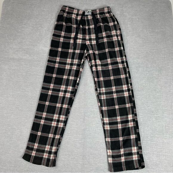 Lucky Brand Fleece Plaid Pajama Pants Men’s Size Small - Picture 2 of 12